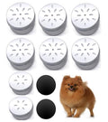 CHENGXINWENHUA Dog scent Work tins 8 Pack with 2 Magnetic，Dog Scent Training Box，Dogs Nose Work containers