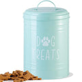 Dog Treat Container Airtight, 9.1''Hx5.5''W, 10 Cup Capacity (Green) - color: Green - Single