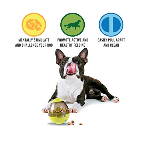 JZXOIVA Dog Treat Dispensing interactive Food Puzzles for Dogs