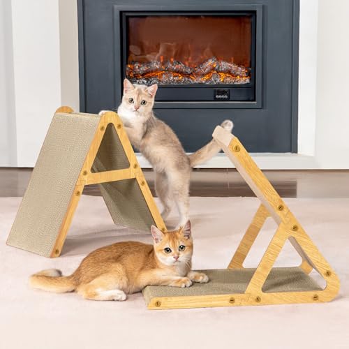 Conlun Vertical Cat Scratcher | 2 Pack Scratching Pads | Small - size: 2 Pack-Small for Kittens under 10LBS