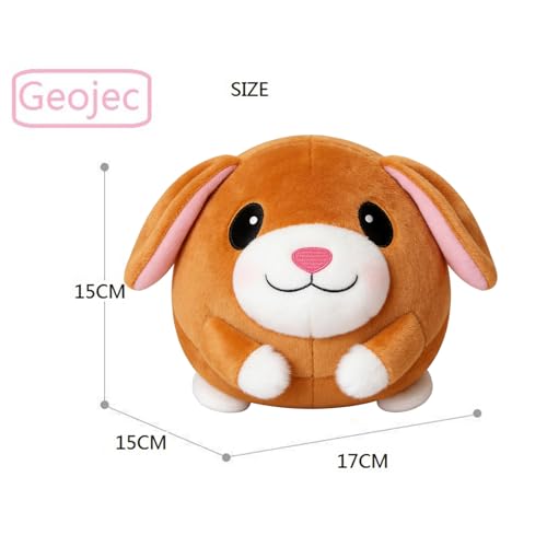 Interactive Dog Toys,Active Moving Pet Plush Toy with Recording and Music Modes, Jumping Squeaky Song shaking Interactive Dog Ball, Rechargeable Dog Toys to Keep Them Busy,Animal Plush Pet Toy (Dog) - color: Dog