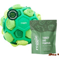 Reggie Dog Training Treats with Enrichment Toy | Turkey & Pumpkin Dog Treats + Forager Ball | Low-Calorie High-Protein Rewards | Mental Stimulation for Dogs | 340 Treats - size: Forager Ball - Turkey & Pumpkin