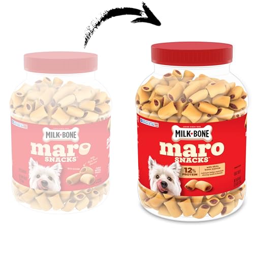 Milk-Bone MaroSnacks Small Dog Treats with Real Bone Marrow, 40 Oz. - size: 40 Ounce (Pack of 1)