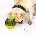 Dog & Cat Interactive Mental Stimulation Toy, Puzzle Treat Ball for Frenchie, Slow Feeding Ball (Green) - color: Green