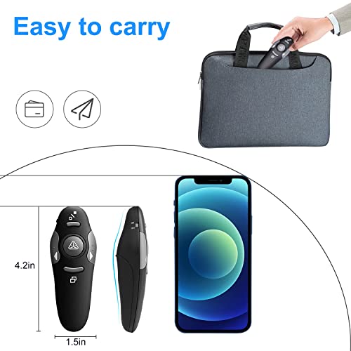 4 Unit Presentation Clickers for PowerPoint, Wireless Presenter Remote - style: 4 Units