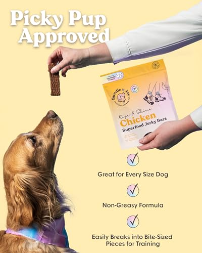 Bundle x Joy Chicken Jerky Dog Training Treats, Grain & Beef Free 2 lb - size: 32 Ounce (Pack of 1)