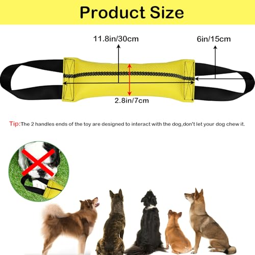 ASOCEA Dog Pool Toys,Water Floating Toys Interactive Tug Toys