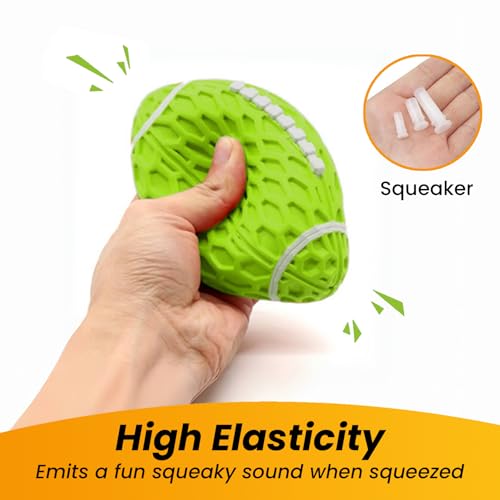 Puppy Toy, Interactive Squeaky Dog Ball Toys for Small Dogs - color: Green, size: Small