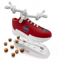 Pets First MLB Philadelphia Phillies Cleat Sneaker Spike Dog Toy, Baseball Treat Dispenser Chew Toy for Dogs, Interactive Rope Tug Toy, Slow Feeder Natural Rubber Dog Toy with Official Team Logo - color: Philadelphia Phillies