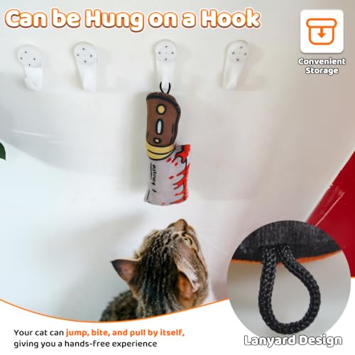 Catnip Toy [2000mg Premium Catnip], Cleaver Style Cat Kicker Toy - color: Cleaver Style