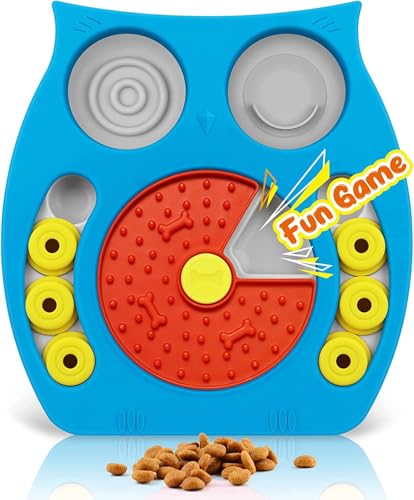 Zonansan Interactive Dog Puzzle Toy, Treat Dispensing Slow Feeder for Dogs - style: Novelty