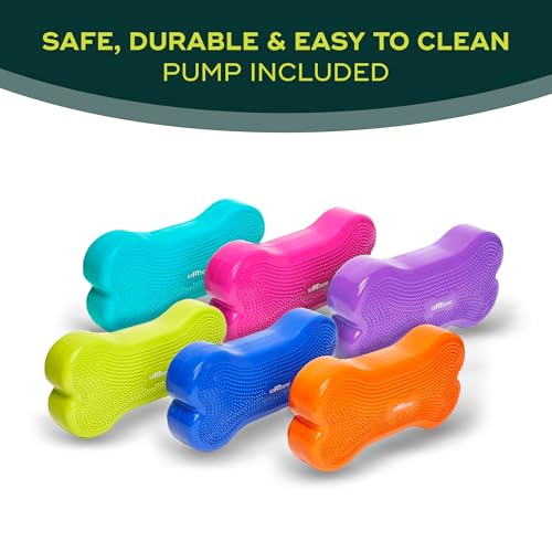 FitPaws® K9FITbone® Dog Balance Platform, Exercise Equipment, Razzleberry - color: Razzleberry