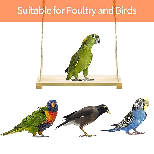 Wood Chicken Swing Toy, Chicken Toy, - size: 1pcs Chicken Swing