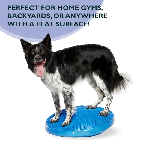 FitPaws® Dog Balance Disc, Exercise Equipment, Rehabilitation + Training, - color: Blue, size: 22"