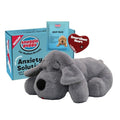 Snuggle Puppy Heartbeat Toy, Calming Comfort, Medium Breeds - Gray - color: Grey