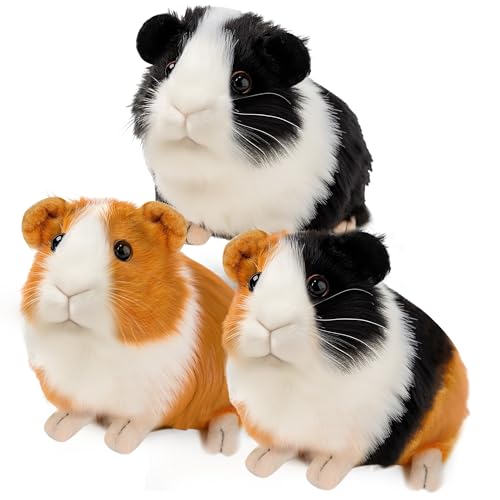 redaica 3pc Guinea Pig Stuffed Animals, 7.9inch Plush Toys - size: 3pcs