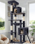 Globlazer F70 Pro Heavy Duty Cat Tree Tower for Indoor Cats Large Adult - color: Dark Grey