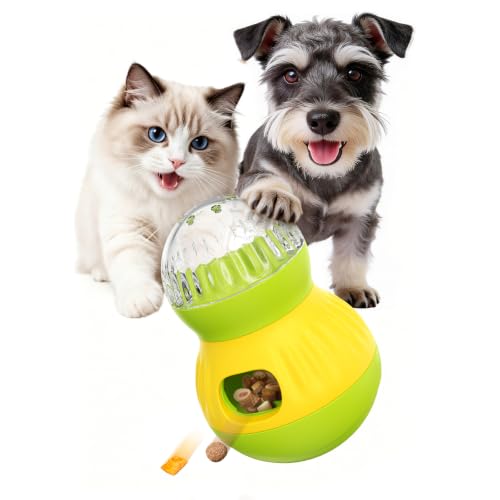 Dog Treat Dispensing Puzzle Toy Puppy Interactive Toys Slow Feeder