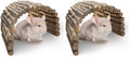 PINVNBY Guinea Pig Wooden Ladder Bridge (20 x 11.8 in) Rabbits Hideout, House, Tunnel, Rodents Chew Toys for Bunny, Chinchillas, Hedgehogs, Ferrets, Rat and Small Animals-Extra Large (Pack of 2) - size: 1 PCS, L ( 20 X 11.8 inches ) (Pack of 2)