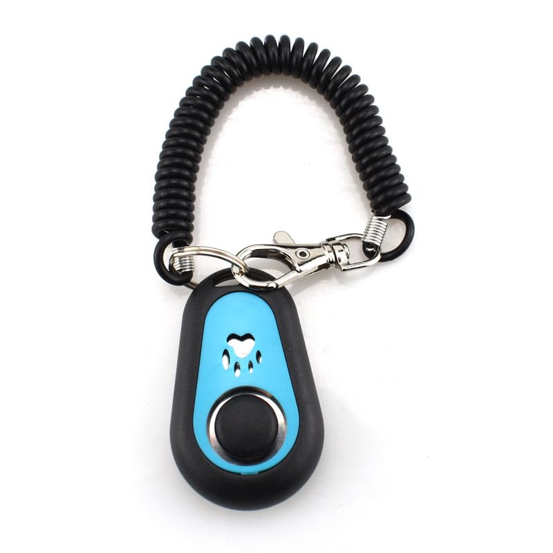 Ruconla Pet Training Clicker with 6 Pack for Dogs/Cats/Horses/Birds or Other Animals - Clickers with Strap for Training