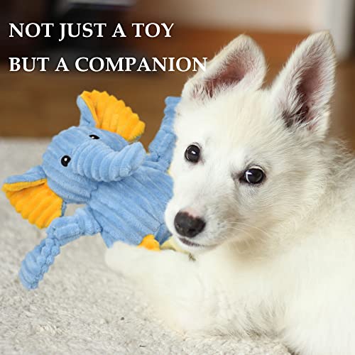 LECHONG 5 Pack Tough Dog Toys Stuffed Squeaky Dog Toys Assortment Plush Animal Dog Toy Value Bundle Puppy Pet Dog Toys for Small Medium Large Dogs - size: 5 Pack Stuffed Dog Toys