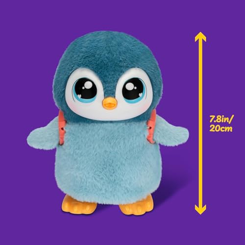 Little Live Pets Walking Penguin My Pet Waddles, Interactive Plush Penguin with 25+ Sounds and Detachable Leash, Toy Penguins for Kids of Ages 5+ - style: Walking Penguin