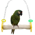 Sweet Feet and Beak Roll Bird Swing, Amazon Cockatoo, Large, Yellow - color: Yellow, size: 10.5" Large
