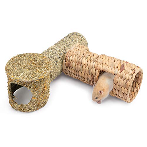 Niteangel Creative & Composable Hamster Tunnel: Edible Water Hyacinth & DIY - size: SHLD