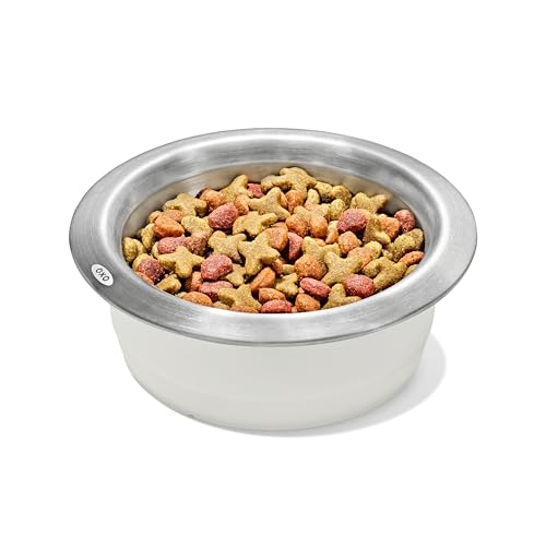 OXO Pet Nonslip Stainless Steel Dog Bowl - Medium, 2 Cup Capacity - style: Bowl - Medium