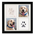 MYPAWLETS Ink&Clay Paw Print Kit for Dog Cat,Pawprint Keepsake Frame,Black - color: Black