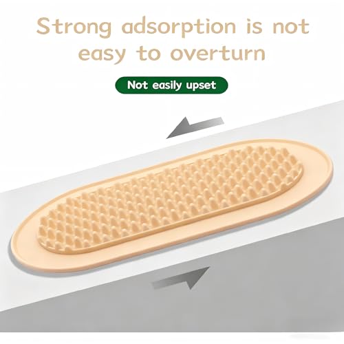 Silicone Slow Feeder Lick Mat Non‑Slip Anti‑Choking Pad for Dogs & Cats