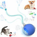Speed 2.0 Tail Interactive Cat Toys for Indoor Cats, Moving Cat Toy - color: Blue