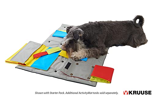 Kruuse Buster ActivityMat Task – Mouse Trap (Level 3) – Advanced Puzzle Attachment for Buster ActivityMat – Interactive Dog Enrichment Toy for Mental Stimulation & Training