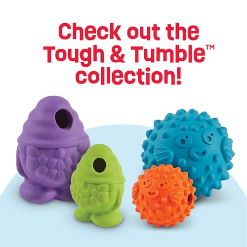 Brightkins Tough & Tumble Treat Dispenser Large Pufferfish - size: Large