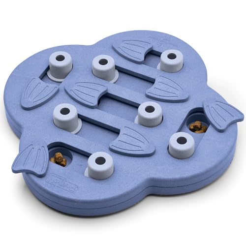 Outward Hound Nina Ottosson Dog Hide N' Slide Dog Toy Treat Puzzle, 11.6" - color: Dog Hide-N-Slide (Purple), size: 1 Count (Pack of 1)