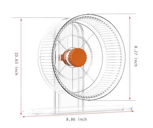 Hamster Wheel, Silent Hamster Training Running Wheel
