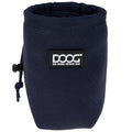 DOOG Neosport Treat & Training Pouch - Lightweight Neoprene Dog Treat Bag with Drawstring Closure & Belt Clip - Compact Hands-Free Reward Holder - Navy - color: Navy Blue, size: Small