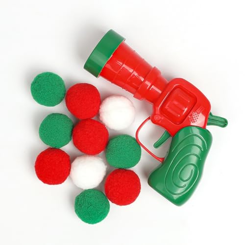 Interactive Cat Launcher Toys Cats Pom Pom Ball Shooter Set with 50 Balls