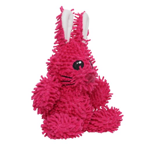 MIGHTY® 2 Pack Microfiber Small RabbitDog Toys - color: 2PK Pink Rabbit