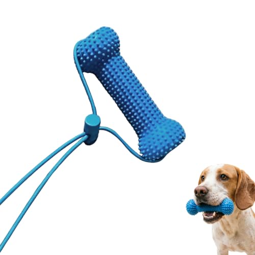 1 Pcs Dual-Action Canine Dental Prop, Bite and Brush Dental Toy for Dogs