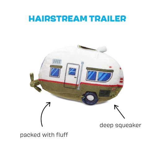 BarkBox Hairstream Trailer Dog Toy - Fun for Dogs - color: Hairstream Trailer