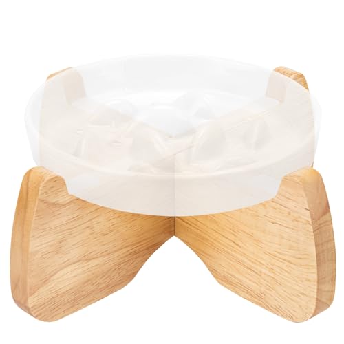 Elevated Cat Bowl Stand 6.1" Diameter 3.5" High with Non-Slip Pads - color: Stand (Bowl Excluded)