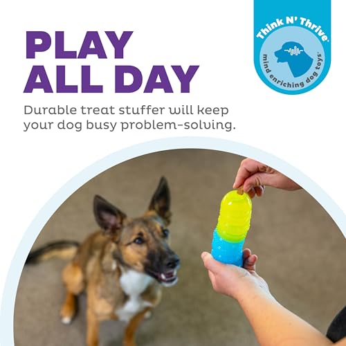 Outward Hound Gummiez Worm Dog Toy & Treat Stuffer, 6″ x 2″ Cherry-Scent Interactive Chew for Dogs, Helps Clean Teeth, Promote Healthy Gums & Mental Enrichment, Reduce Boredom & Support Dental Health - color: Gummiez Worm