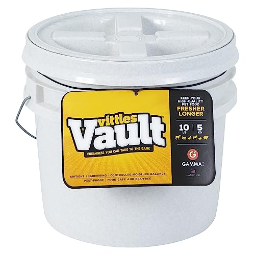 Gamma3 Vittles Vault Dog Food Storage Container, Dry Pet Food, 10 Pounds - size: 10 Pound