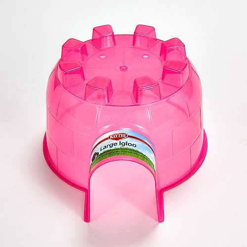 Kaytee Igloo Habitat Hideout for Hamster, Gerbil, Rat, Large - size: Large