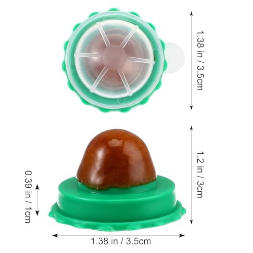DOITOOL Catnip Lickable Treats 9 pcs Cat Snack Lollipops Natural Edible Catnip Balls Kitty Teeth Cleaning Chew Toys Helps Increase Appetite Promotes Digestion for Kittens