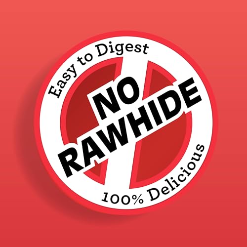 DreamBone RattleBall Chew Rawhide-Free Dog Treats, Real Protein, 14 Count