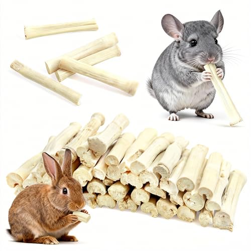 0.95Lb/430g Natural Sweet Bamboo Chew Toys for Rabbit Chew Sticks - size: 0.95lb(430g)