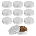 KESYOO Dog Scent Training Boxes 10 Pack Scent Training Containers for Dogs Nosework Tins with Lid Holes for Snuffle Practice Reward Search and Work