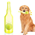 Water Bottle Dog Toy for Aggressive Chewers, Cute Squeaky Indestructible Water Bottle Dogs Chew Toys for Medium/Small Dogs Interactive Dog Toys to Exercise and Accompany (Yellow) - color: Yellow